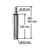 Газлифт SITUP chrome class 3 D140 CH-3, фото 2