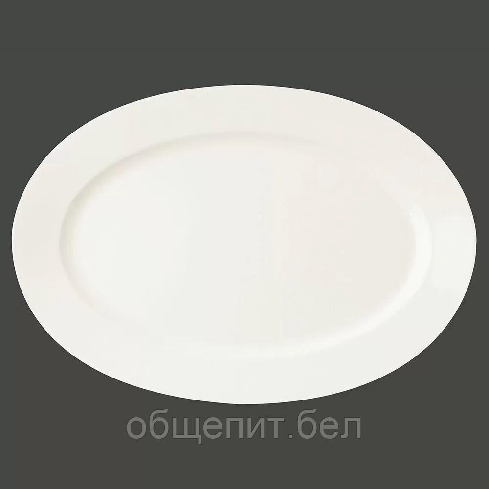 Тарелка овальная плоская RAK Porcelain Banquet 22*15,5 см