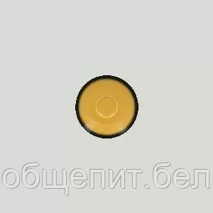 Блюдце RAK Porcelain LEA Yellow 13 см, для чашки 81223413 (желтый цвет) - фото 2 - id-p227334048