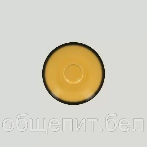 Блюдце RAK Porcelain LEA Yellow 15 см, для чашки 81223411 (желтый цвет) - фото 1 - id-p227334051