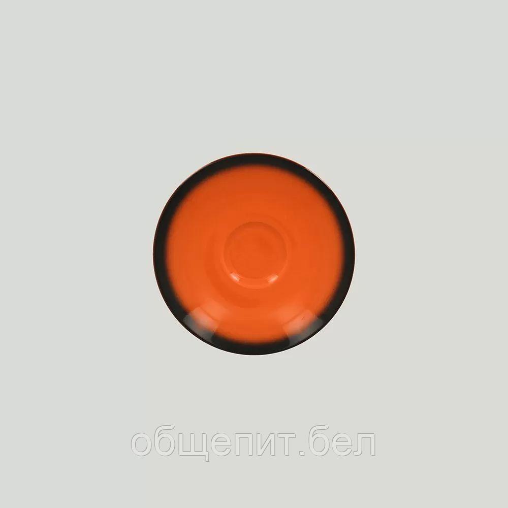 Блюдце RAK Porcelain LEA Orange 13 см, к чашке 81223538 (оранжевый цвет) - фото 1 - id-p227334062