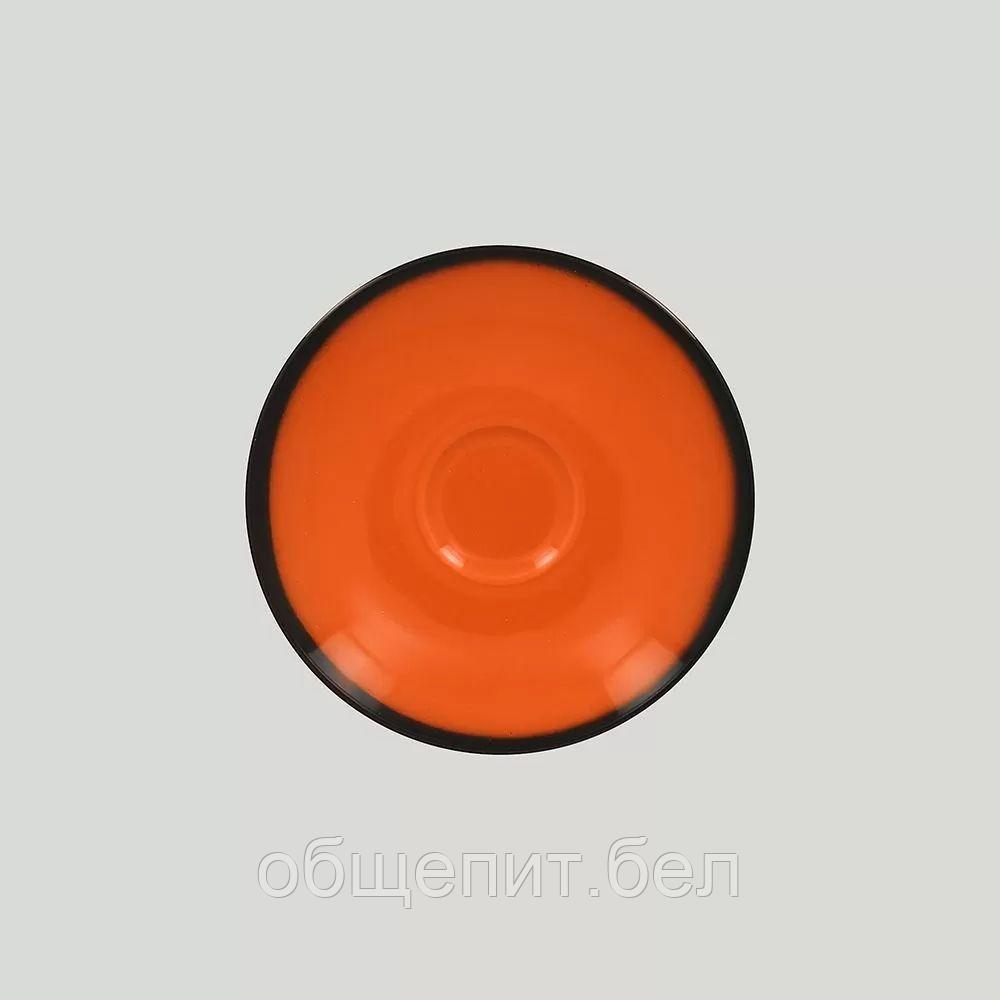 Блюдце RAK Porcelain LEA Orange 15 см, к чашке 81223536 (оранжевый цвет) - фото 1 - id-p227334064