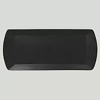 Тарелка RAK Porcelain NeoFusion Volcano прямоугольная для подачи, 35*15 см (черный цвет)