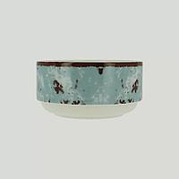 Салатник RAK Porcelain Peppery круглый штабелируемый 480 мл, d 12 см, голубой цвет