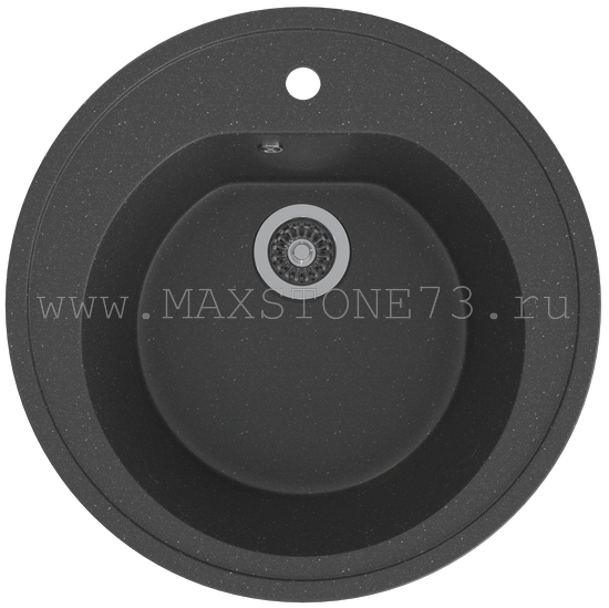 Мойка GS-2 (Черный матовый) Gamma Stone