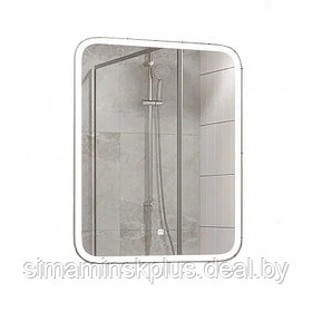 Зеркало для ванной Uperwood Foster 60х80 см, с led-подсветкой