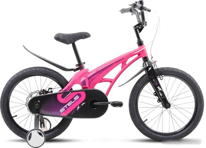 Детский велосипед Stels Galaxy KMD 16 2024 (розовый) - фото 1 - id-p227335936