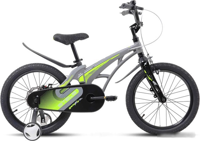 Детский велосипед Stels Galaxy KMD 18 2024 (серый) - фото 1 - id-p227335940