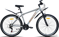 Велосипед Racer Matrix 27.5 р.18 2024 (серый/бронзовый металлик)
