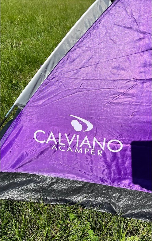 Палатка туристическая Сalviano ACAMPER Domepack 2 (фиолетовая) - фото 6 - id-p226328076