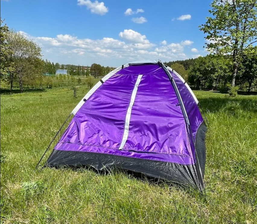 Палатка туристическая Сalviano ACAMPER Domepack 2 (фиолетовая) - фото 10 - id-p226328076