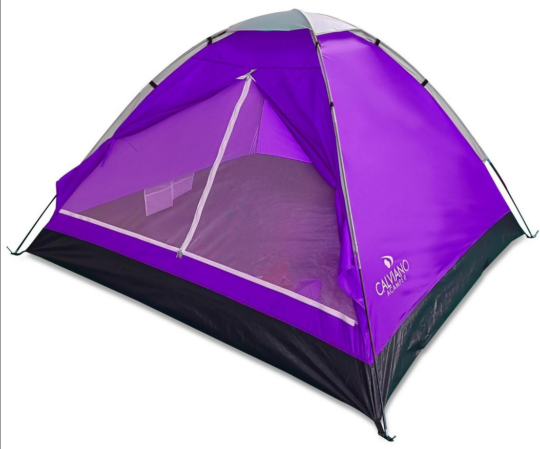 Палатка Сalviano ACAMPER DOMEPACK 4 (фиолетовый) - фото 1 - id-p226328078