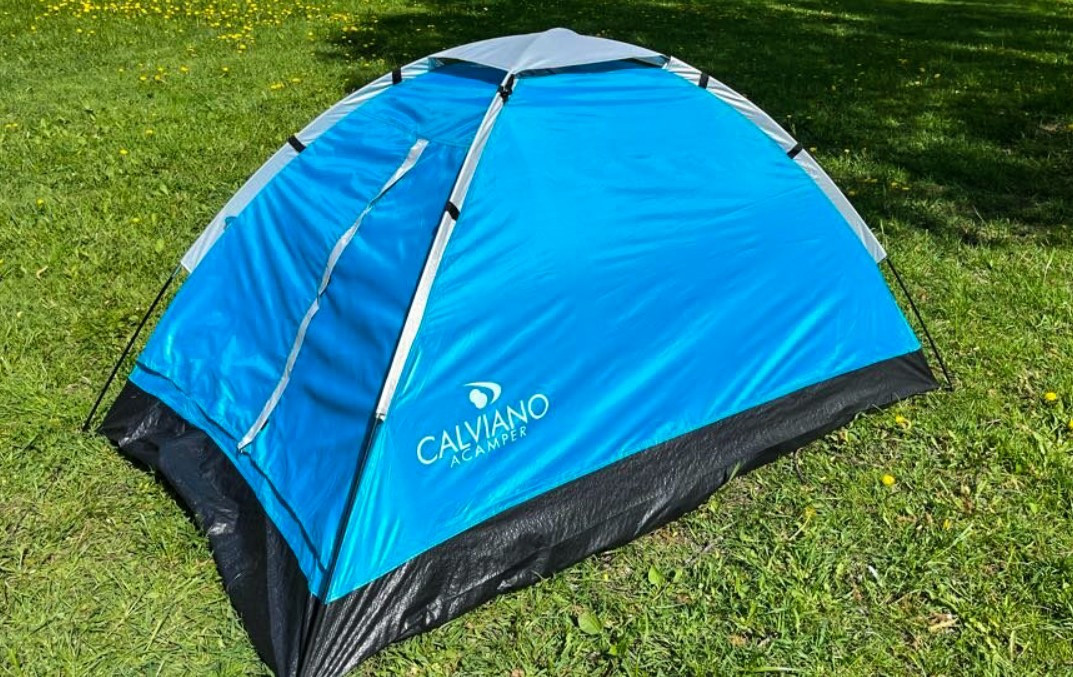 Палатка Сalviano ACAMPER DOMEPACK 4 (синяя) - фото 2 - id-p226328079
