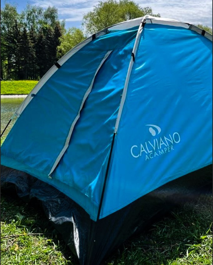 Палатка Сalviano ACAMPER DOMEPACK 4 (синяя) - фото 3 - id-p226328079