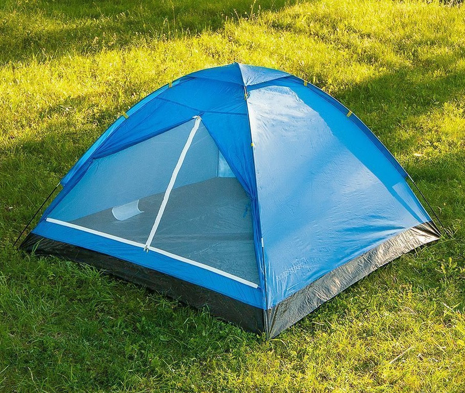 Палатка Сalviano ACAMPER DOMEPACK 4 (синяя) - фото 6 - id-p226328079