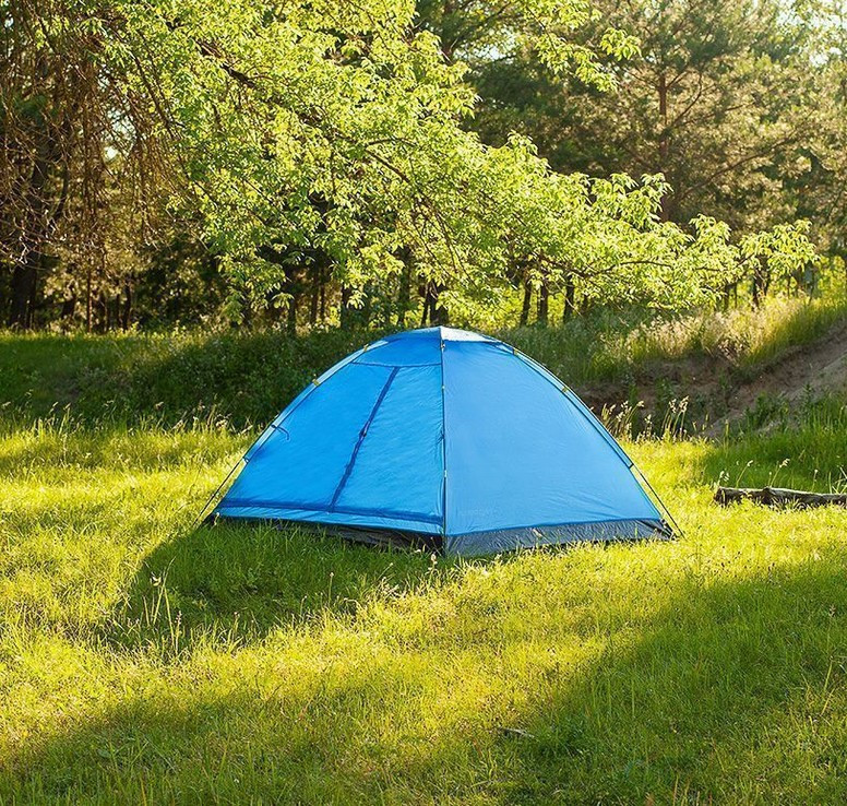 Палатка Сalviano ACAMPER DOMEPACK 4 (синяя) - фото 7 - id-p226328079