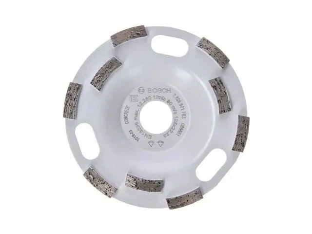 Алмазная чашка 125х22,23 мм по бетону двурядная EXPERT FOR CONCRETE BOSCH ( для быстрого шлифования) - фото 1 - id-p197521857