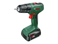 Аккум. дрель-шуруповерт BOSCH EasyDrill 18V-40 (18.0 В, 1 акк., 2.0 А/ч Li-Ion, 2 скор., 40 Нм, шурупы до 8