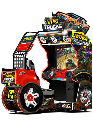 Развлекательный аппарат Nitro Trucks, фото 2