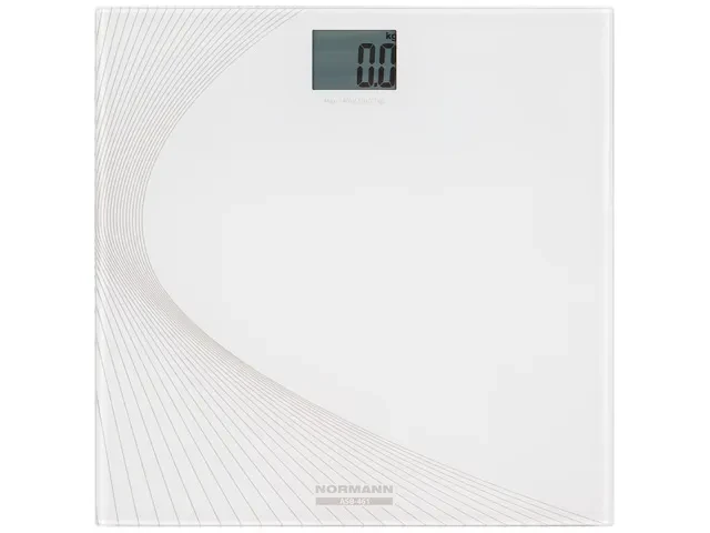 Весы напольные ASB-461 NORMANN (180 кг, стекло 6 мм, дисплей 50х35 мм) - фото 1 - id-p199390484