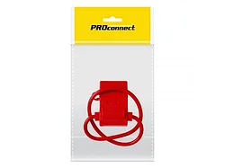 Дeржатель предохранителя, тип вилочный, красный PROconnect
