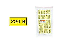 Символ "220В" (100 шт/уп) TDM