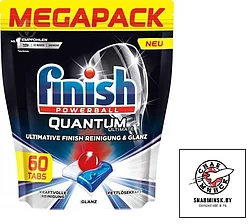Таблетки Finish Quantum Ultimate для посудомоечной машины 60 капсул
