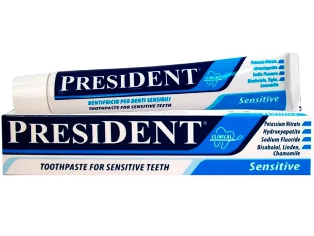 Зубная паста Sensitive 75 мл President - фото 1 - id-p199395736