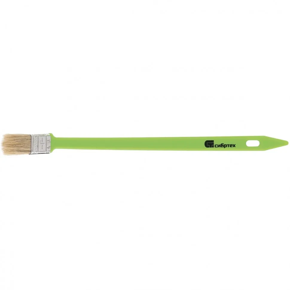 Кисть радиаторная 25 мм, натуральная щетина, пластиковая ручка Сибртех - фото 1 - id-p197450054
