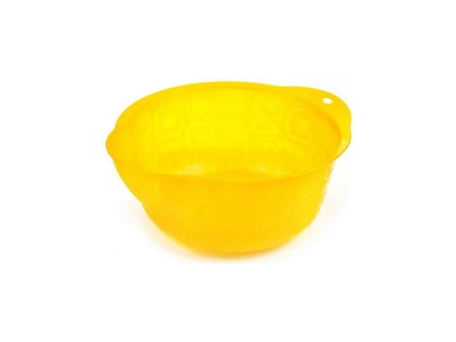 Миска-дуршлаг, лимон, BEROSSI (Изделие из пластмассы. Литраж 2 литра. Размер 230 х 206 х 101 мм) - фото 1 - id-p197445982