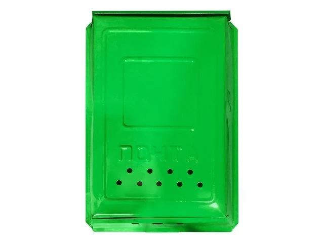 Ящик почтовый с замком 390х260х70 мм (зеленый) (АГРОСНАБ) - фото 1 - id-p197445598