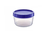 Емкость для сыпучих и СВЧ "Vandi" 0,5 л, лазурно-синий, BEROSSI (Изделие из пластмассы. Литраж 0.5 литра.