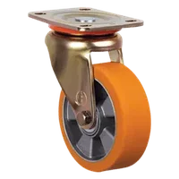 Большегрузное полиуретановое поворотное колесо ED01 ABP 100