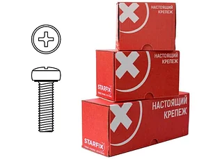 Винт с полусферической головкой DIN 7985