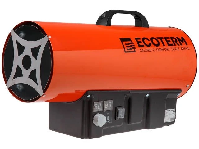Нагреватель воздуха газ. Ecoterm GHD-30T прям., 30 кВт, термостат, переносной (30кВт, 650 м3/ч) - фото 1 - id-p197459260