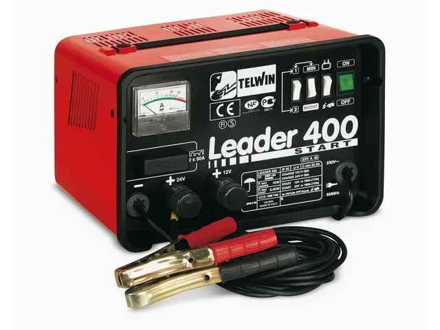 Пуско-зарядное устройство TELWIN LEADER 400 START (12В/24В) (807551) - фото 1 - id-p199806685