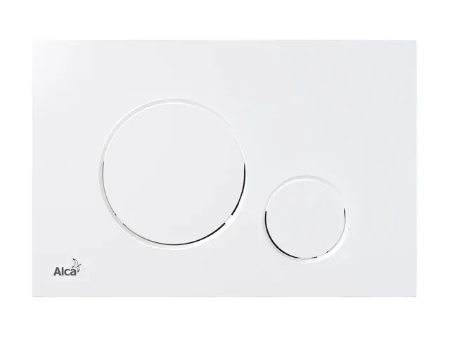 Кнопка управления для систем инсталляции (Белая), Alcaplast - фото 1 - id-p200386492