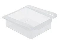 Полка в холодильник подвесная прозрачная, пластик, MARMITON (Размер: 16,5х15,5х6,5 см)