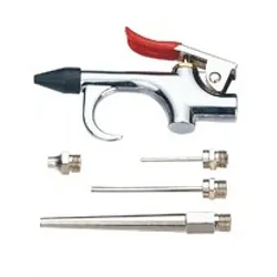 Пневмопистолет для продувки c насадками (набор 5пр.)