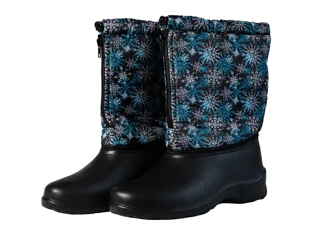 Сапоги ЭВА женские утеплен. комбинирован., спереди на молнии, р.40 (ОТГРУЗКА ТОЛЬКО ПО ЭЛЕКТРОННЫМ НАКЛАДНЫМ!