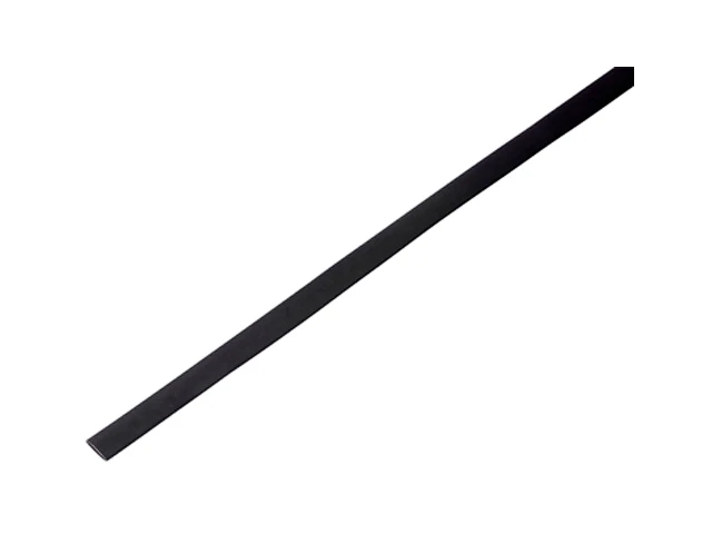 Термоусадочная трубка 5,0 / 2,5 мм, черная (упак. 50 шт. по 1 м) REXANT - фото 1 - id-p197479783