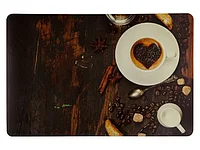 Салфетка сервировочная полипропиленовая "Coffee", 43.5х28.2 см, PERFECTO LINEA