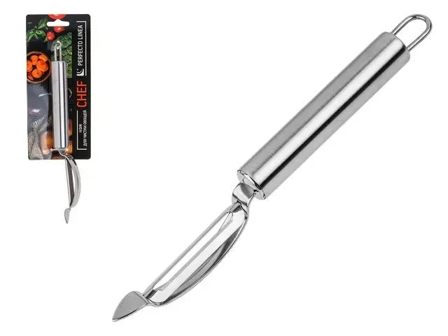 Нож для чистки овощей, нерж.сталь, CHEF, PERFECTO LINEA (Овощечистка) - фото 1 - id-p202180517