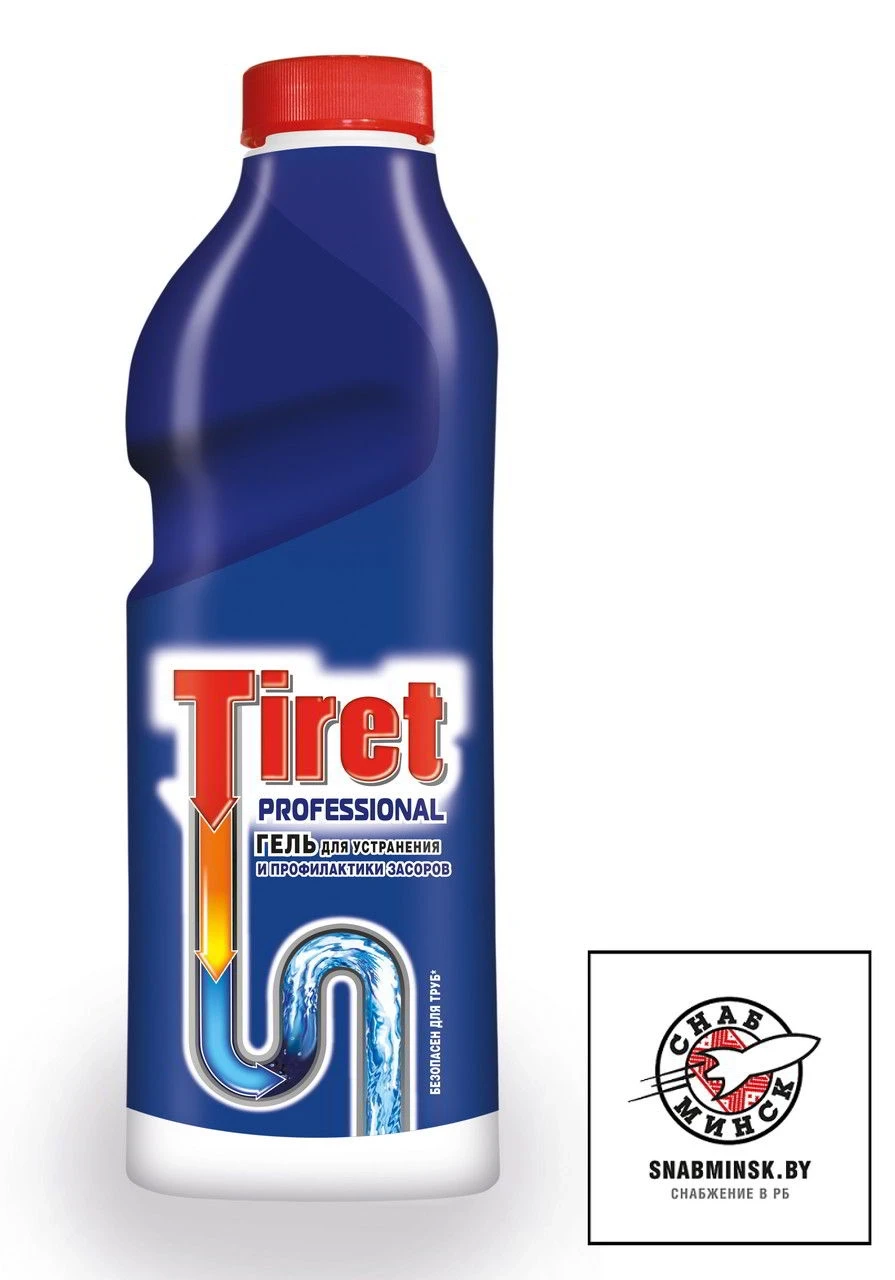 Гель Tiret Professional для чистки труб 500мл - фото 1 - id-p197483469