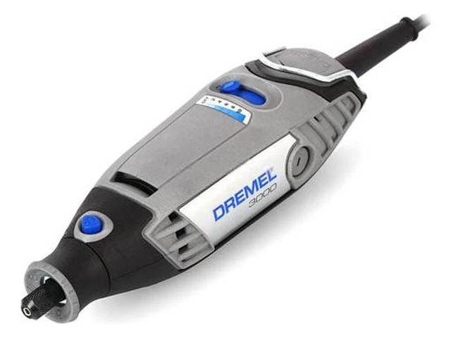 Гравер электрический DREMEL 3000-15 в кейсе + аксессуары (130 Вт, 10000 - 33000 об/мин, цанга 3.2 мм) - фото 1 - id-p197445328