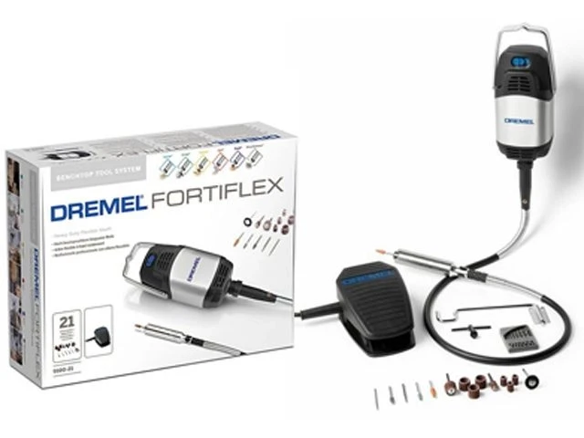 Гравер электрический DREMEL Fortiflex 9100-21 в кор. + набор оснастки (300 Вт, - 20000 об/мин,) - фото 1 - id-p197445331