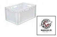 Ящик пластиковый №6 (400х300х280 мм) белый