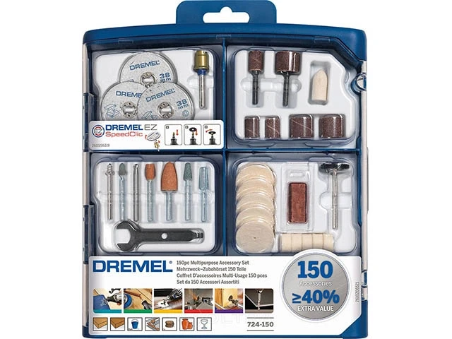 Набор оснастки многофункциональный DREMEL 150 предметов