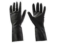 Перчатки К80 Щ50 латексн. защитные промышлен., р-р 8/M, черные, JetaSafety (Защитные промышл. перчатки из
