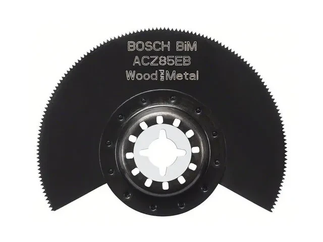 Полотно пильное сегментированное BOSCH BIM ACZ 85 EB Wood and Metal (для нового поколения GOP/PMF c системой - фото 1 - id-p199404828